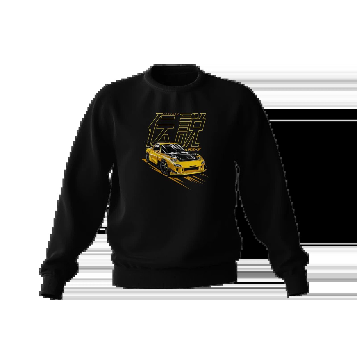 Czarna bluza Mazda RX7 JDM-3XL