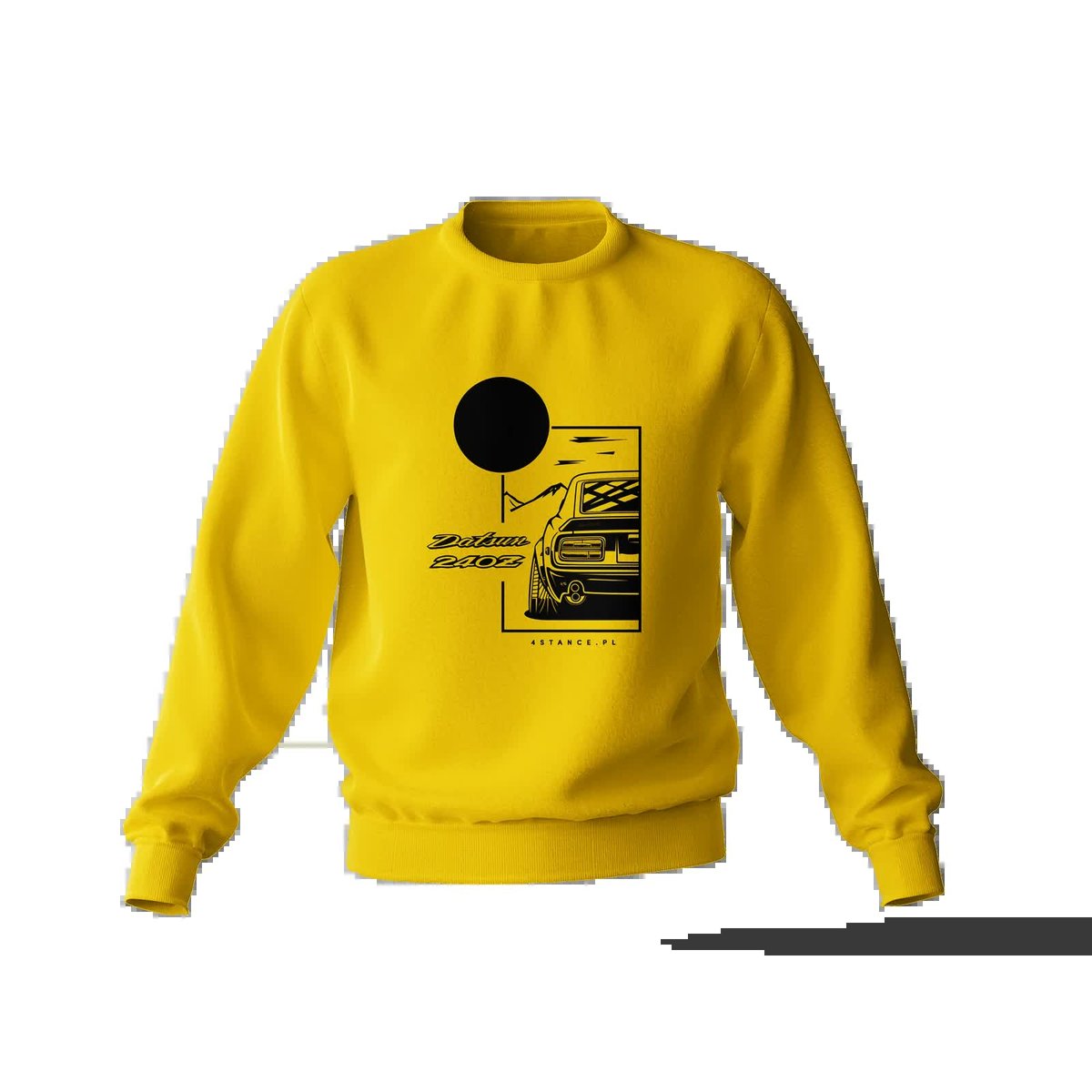 Bluza Datsun 240Z żółta-XXL