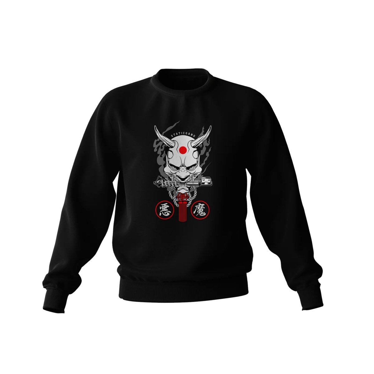 Czarna bluza ONI Static gang-S