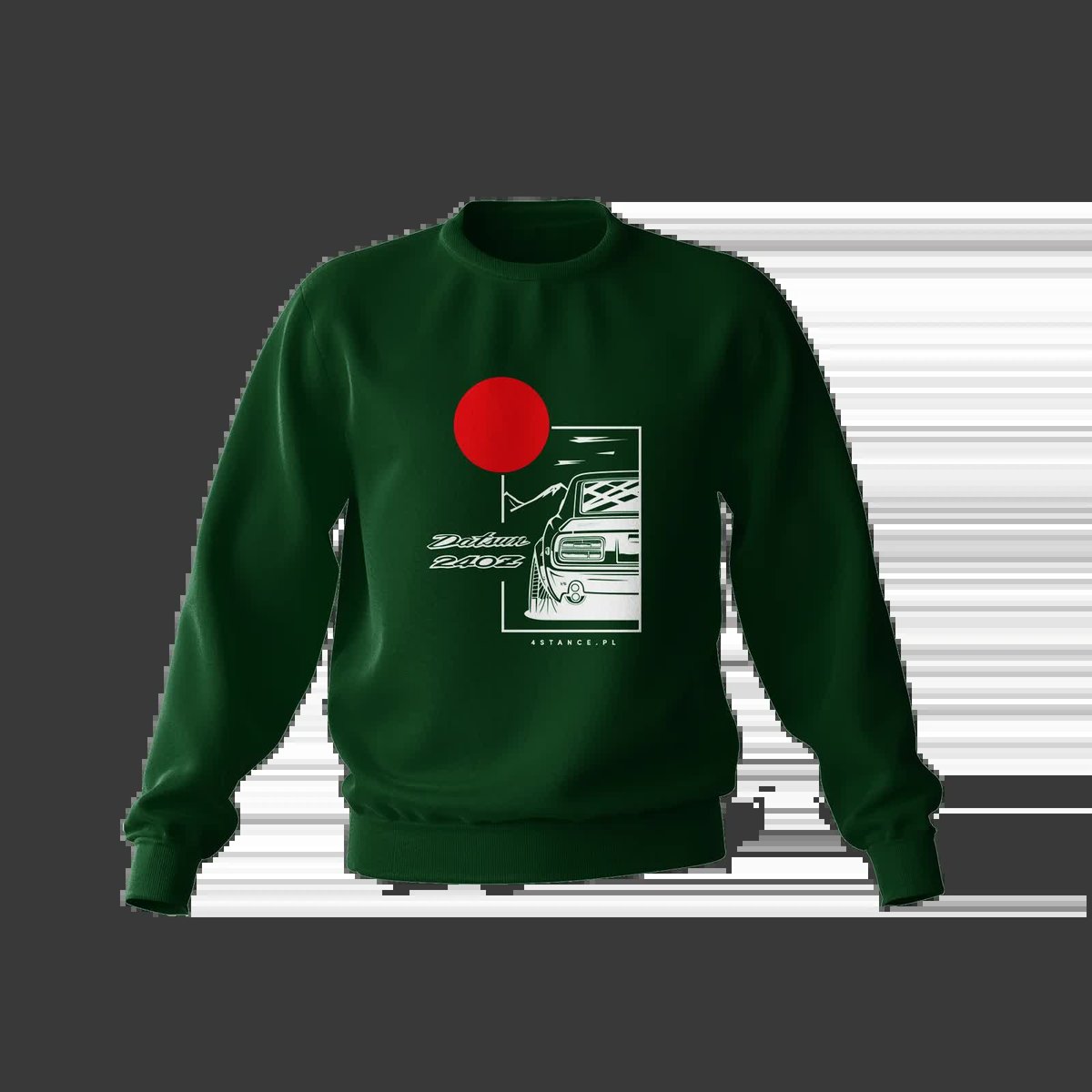 Bluza Datsun 240Z zielona-XL