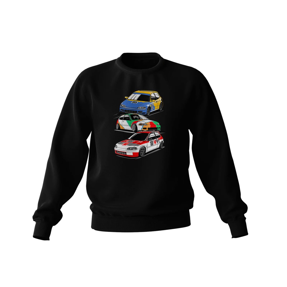 Czarna bluza Honda Civic EG6 Legend-3XL