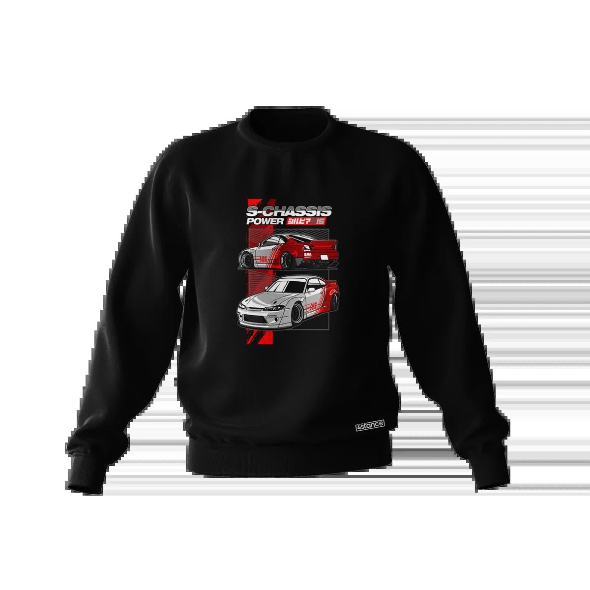 Czarna bluza Nissan Silvia S15 S-CHASSIS-XXL