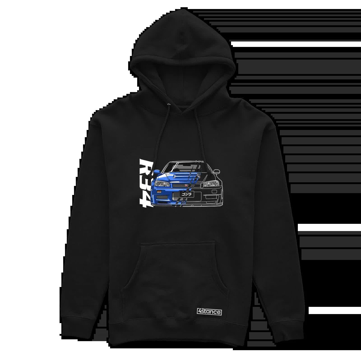 Bluza z kapturem Nissan Skyline GT-R R34 JDM-3XL