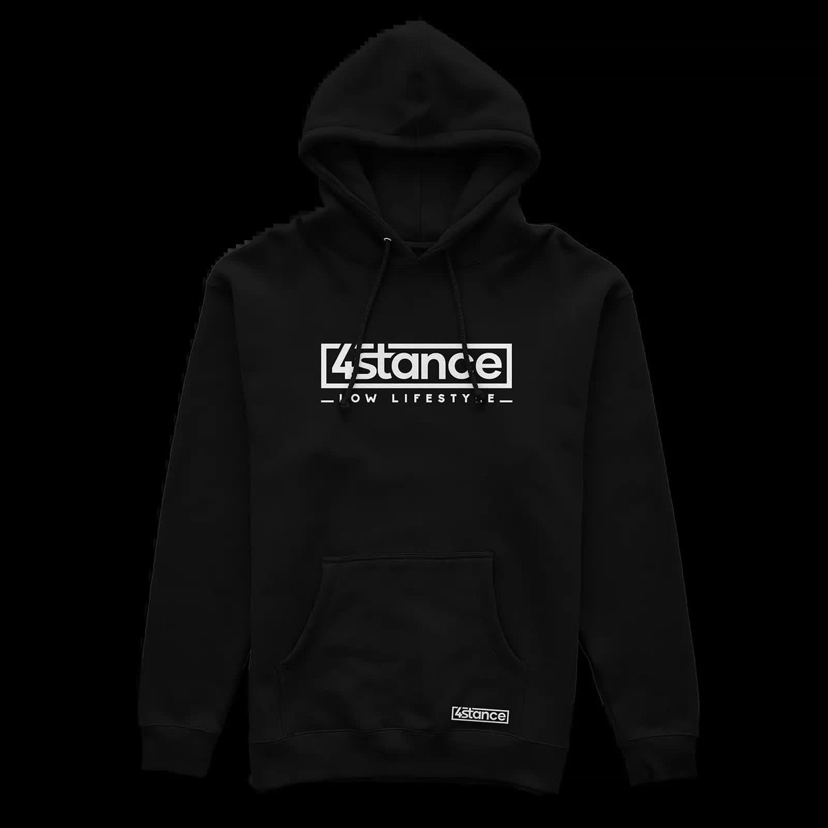 Bluza kangurka 4STANCE CLASSIC czarna-S