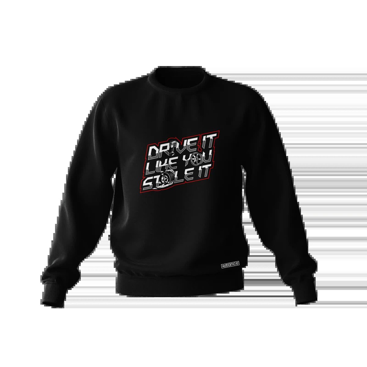 Czarna bluza DRIVE LIKE YOU STOLE IT-S