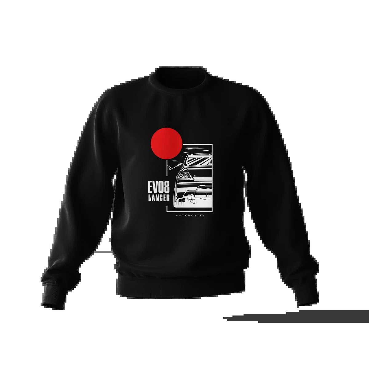 Bluza Mitsubishi Lancer Evo 8 czarna-XXL