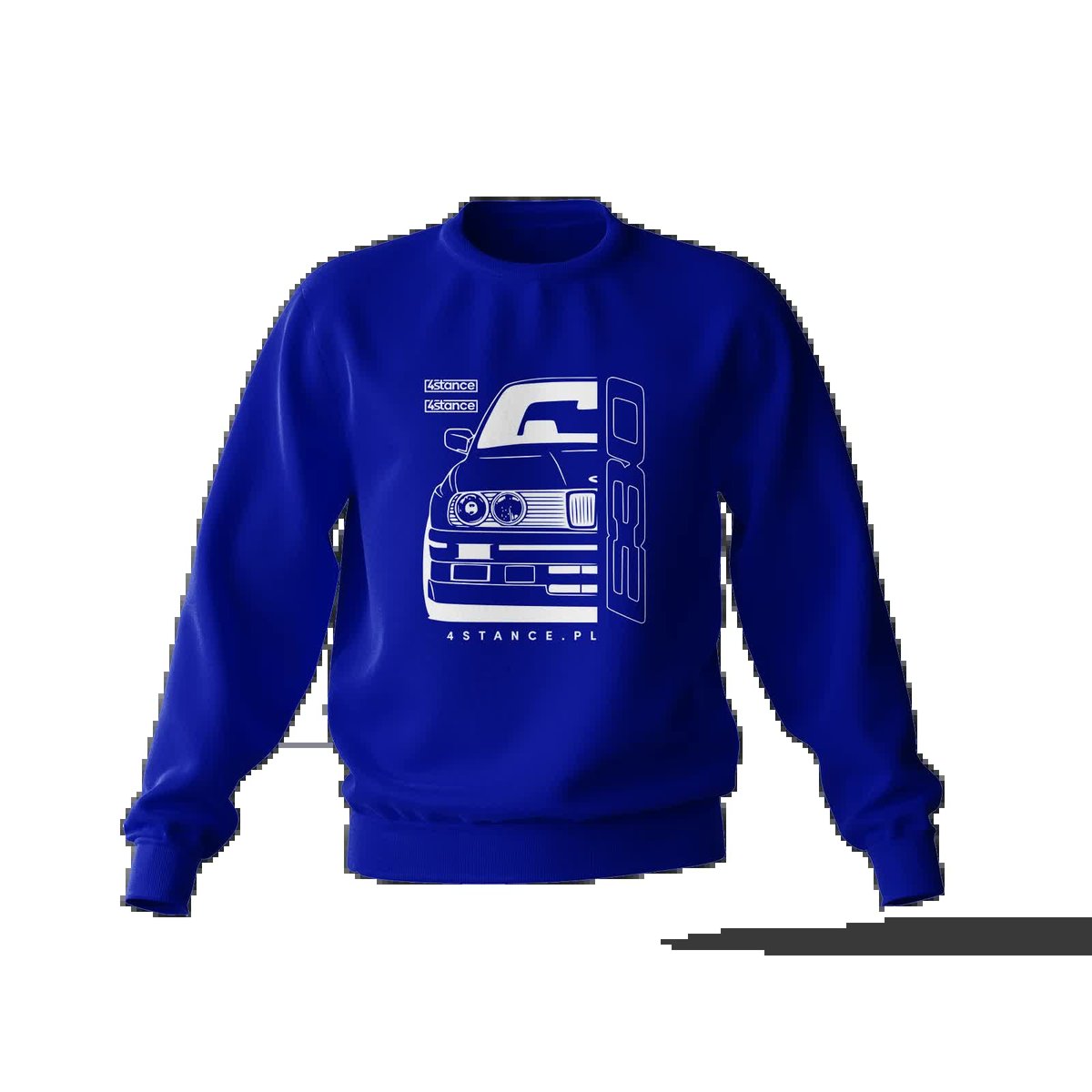 Bluza przód BMW E30 niebieska-3XL