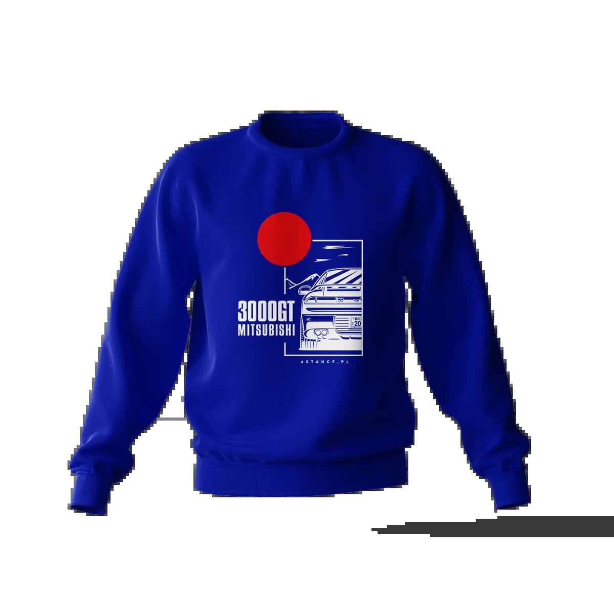 Bluza Mitsubishi 3000GT niebieska-XL