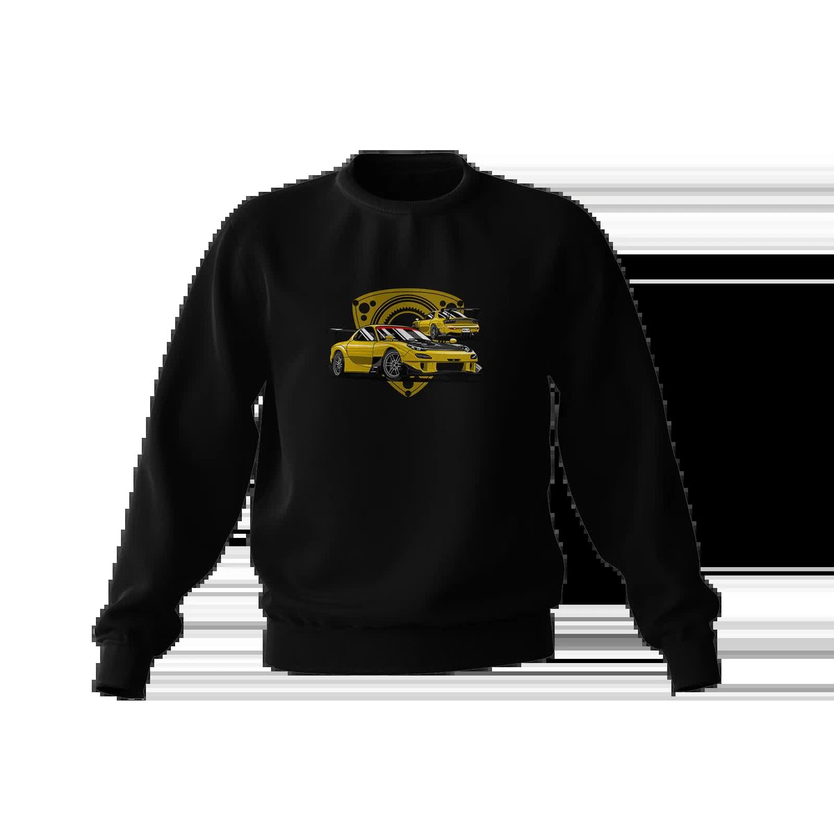 Czarna bluza Mazda RX7 Rotary-XS