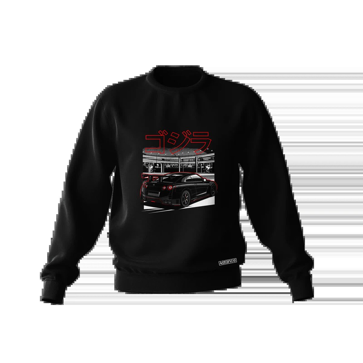 Czarna bluza Nissan Skyline GT-R R35 Back-3XL