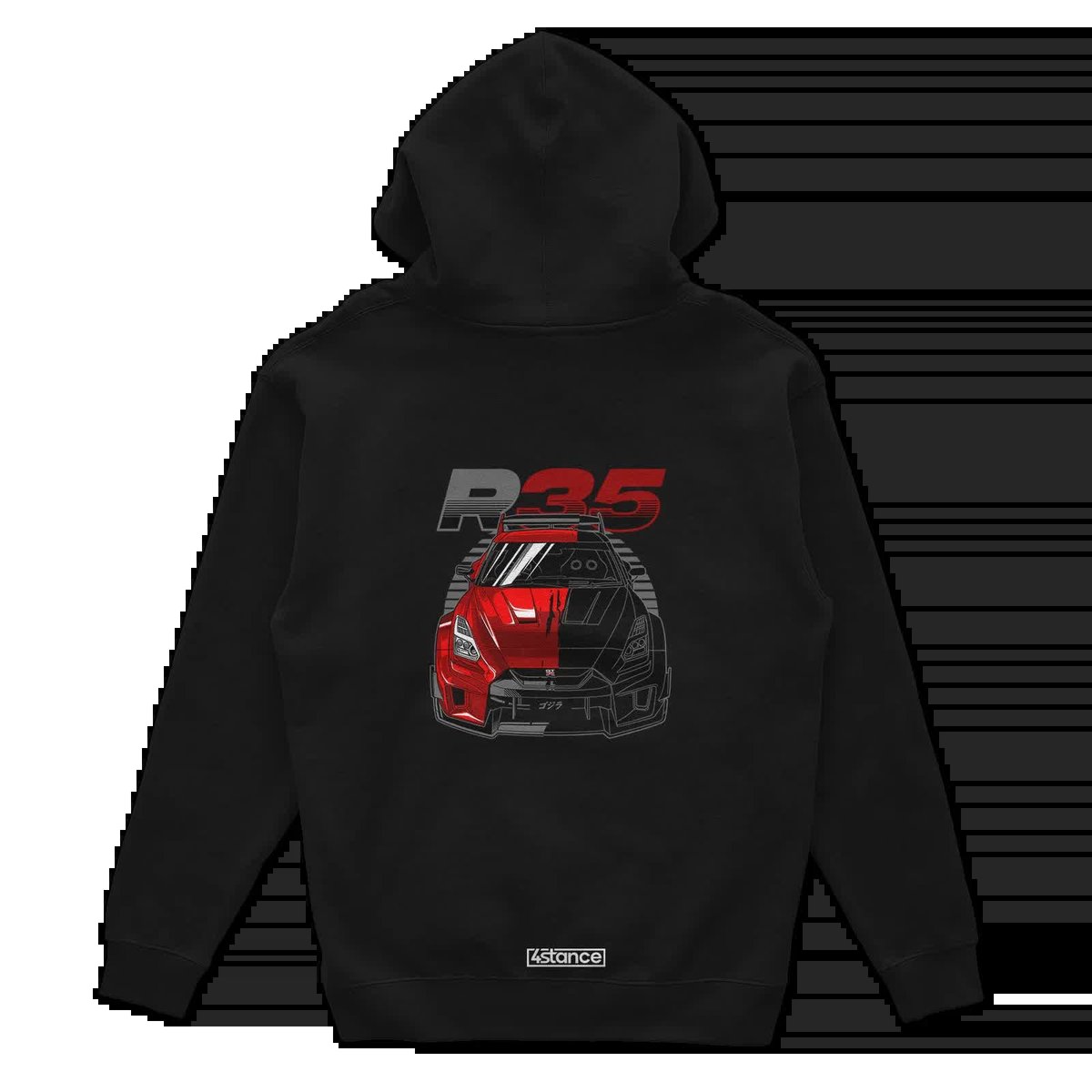 Bluza z kapturem Skyline GT-R R35 Liberty Walk-XXL