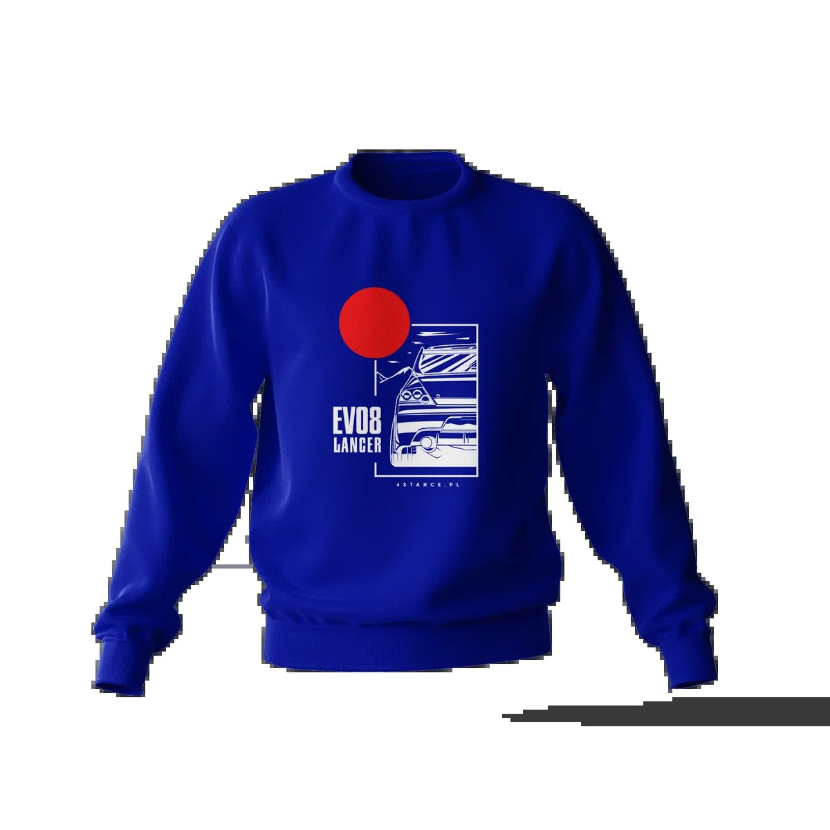 Bluza Mitsubishi Lancer Evo 8 niebieska-XL