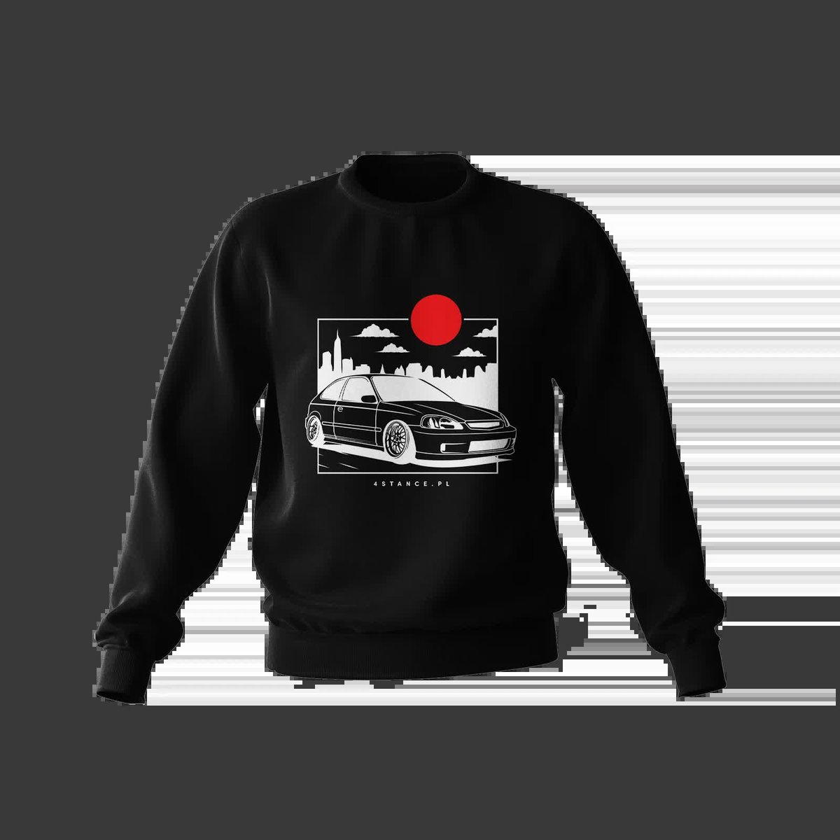 Bluza Honda Civic VI czarna-3XL