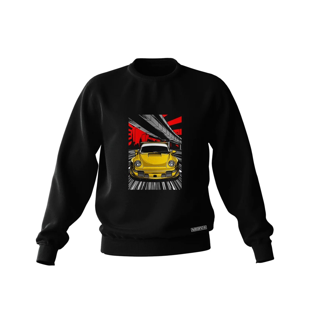 Czarna bluza Porsche 911 Turbo Ruf CTR-3XL