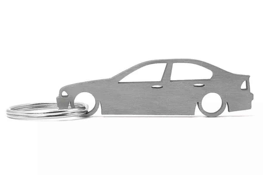 Brelok stal nierdzewna BMW E46 sedan