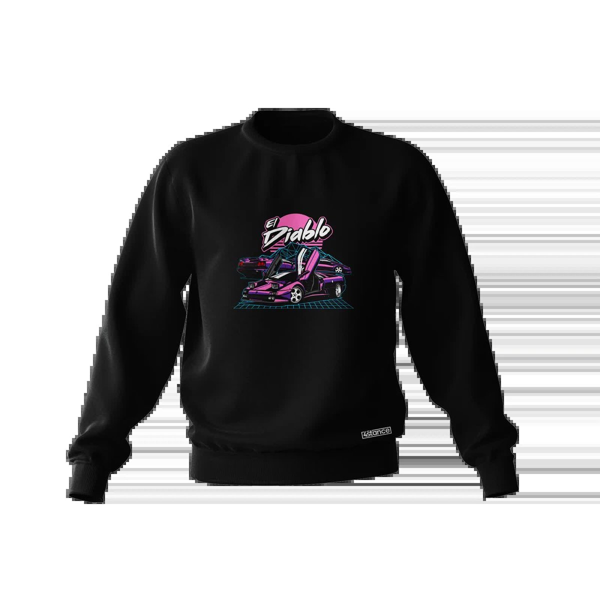 Czarna bluza Lamborghini El Diablo-XS