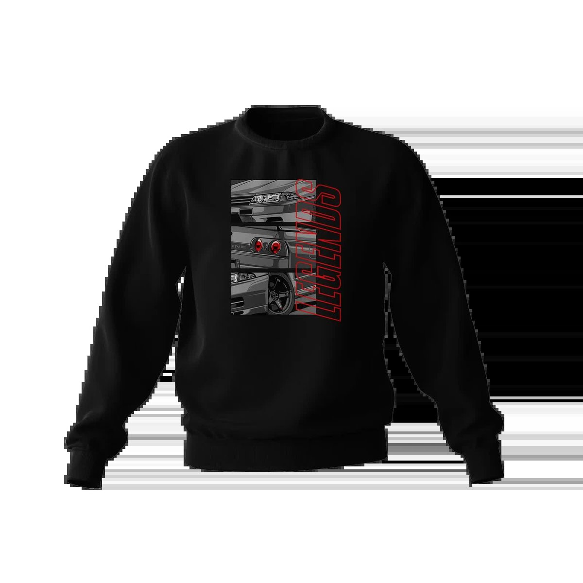 Czarna bluza Nissan Skyline GT-R R32 Legends-XS