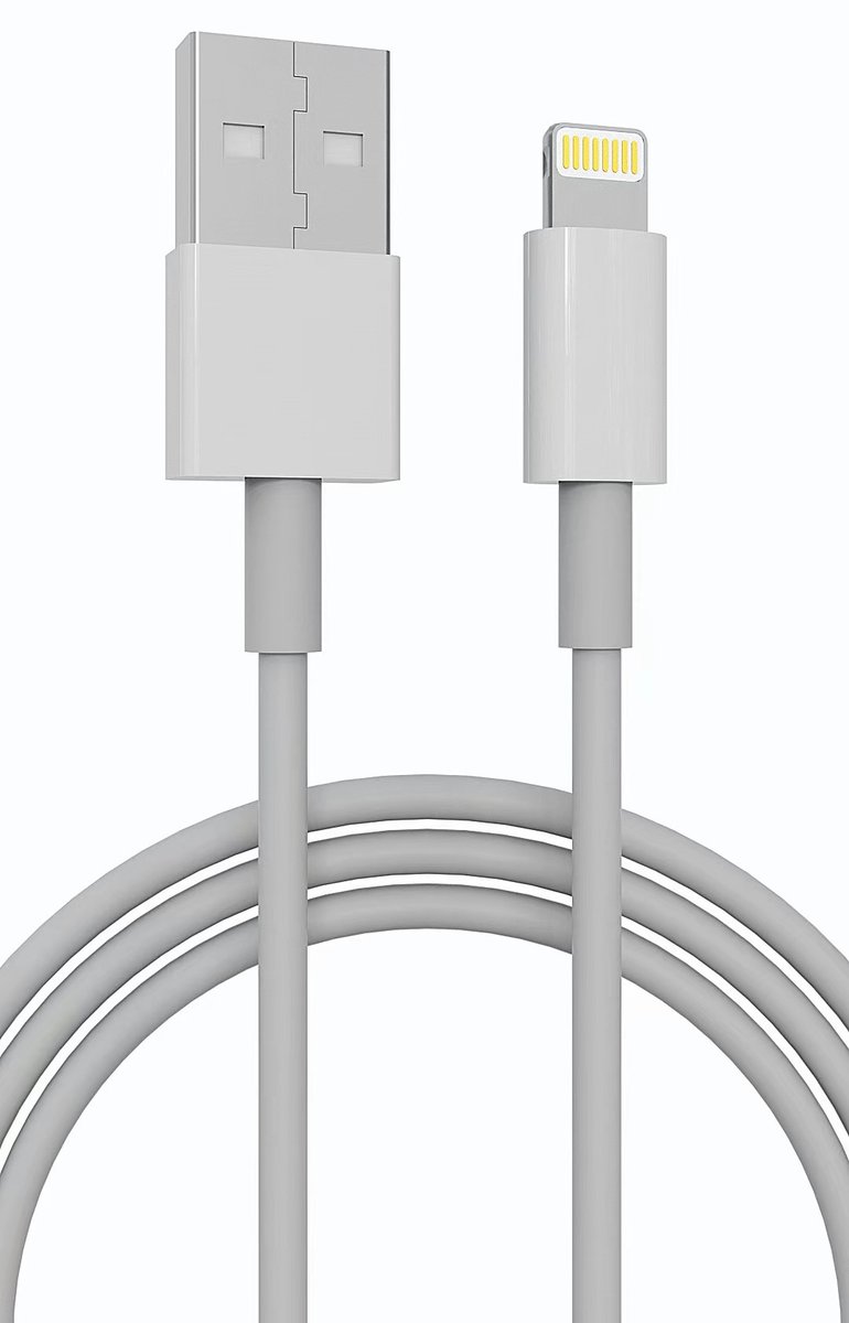 Kabel Lightning  5V 2.4A / USB mocny przewód do Apple iPhone 6 7 8 X Xr 1 m