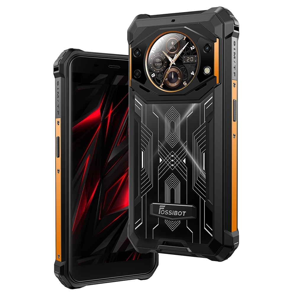 FOSSiBOT F101 PRO 8GB/128GB Czarno-pomarańczowy