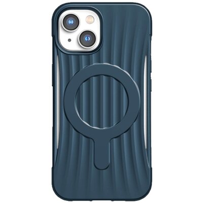 Raptic X-Doria Clutch Built Case etui iPhone 14 z MagSafe pokrowiec plecki niebieski