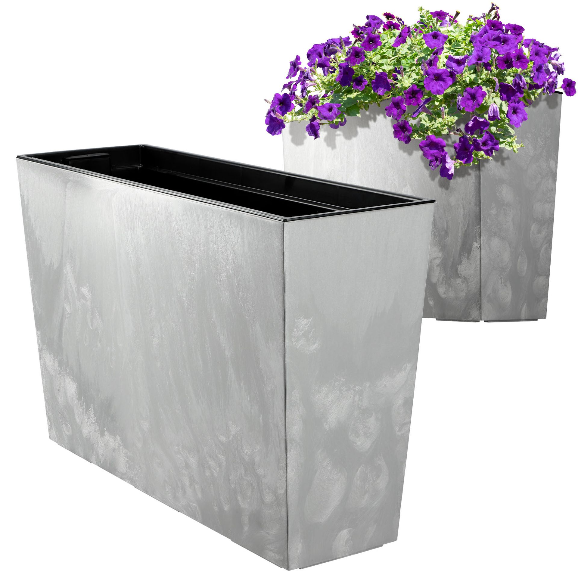 Donica ogrodowa Sorbo 56cm szary beton