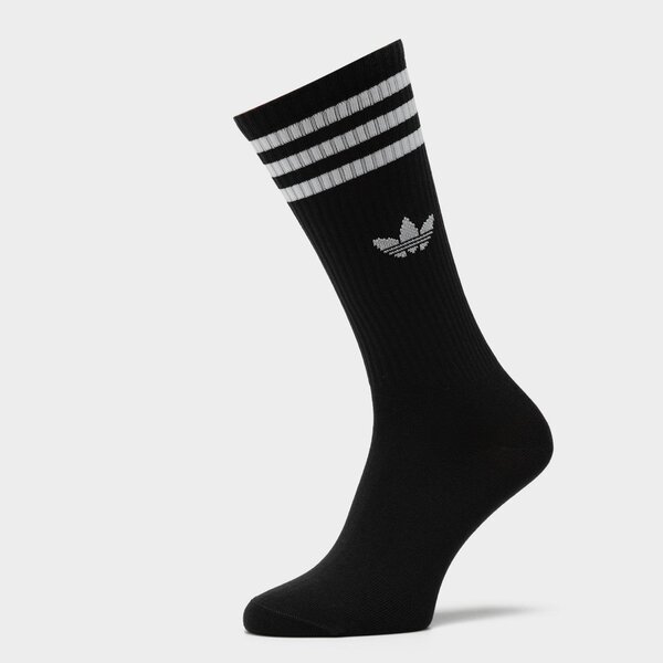ADIDAS SKARPETY 3-PACK SOLID SOCKS HIGH CREW - adidas