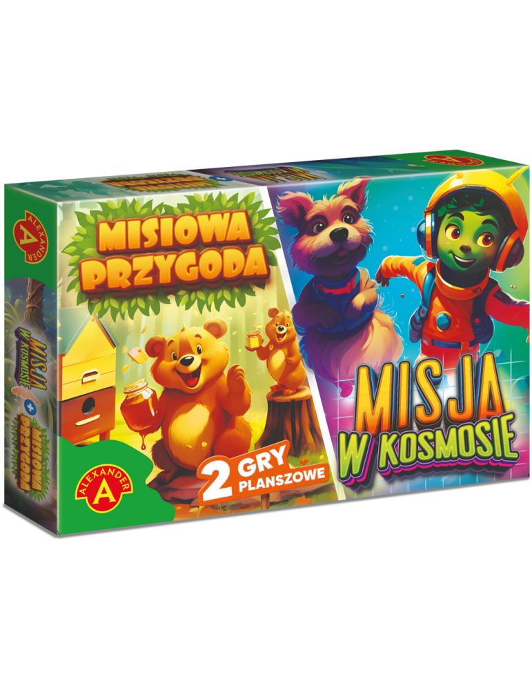 Alexander Gra planszowa Misiowa przygoda - Misja w kosmosie