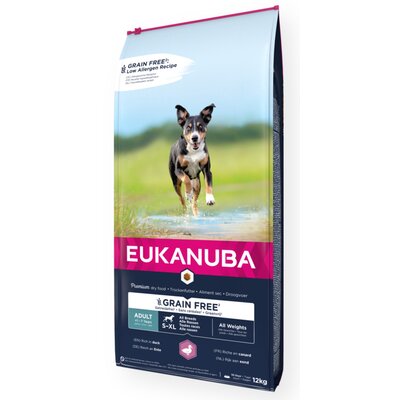 EUKANUBA Adult Duck Grain Free 12kg