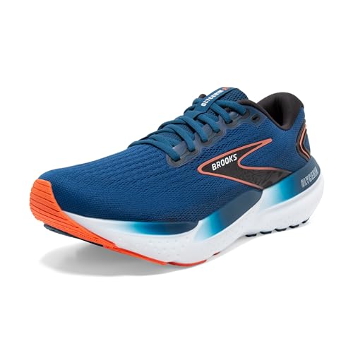 BROOKS Glycerin 21, Męskie trampki, 46 EU, Blue Opal Black Nasturtium, 46 EU