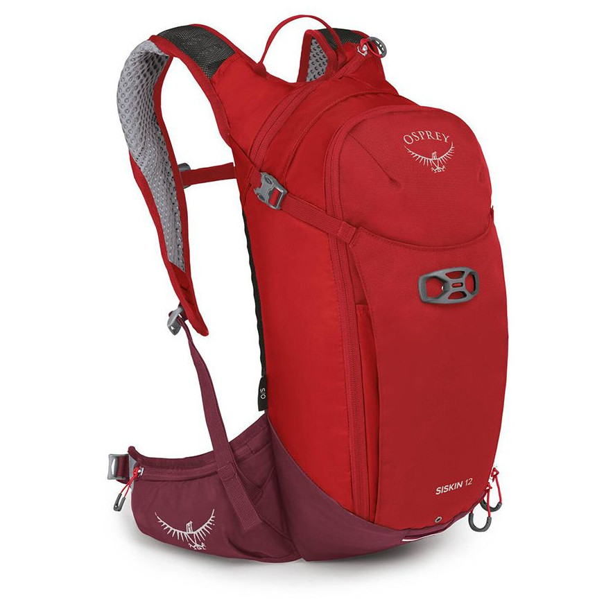 Plecak rowerowy Osprey Siskin 12L Rozmiar plecaka: regular / Kolor: czerwony