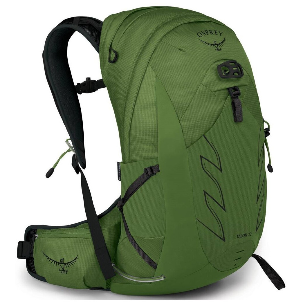 Plecak turystyczny Osprey Talon 22 Rozmiar plecaka: S/M / Kolor: czarny/zielony