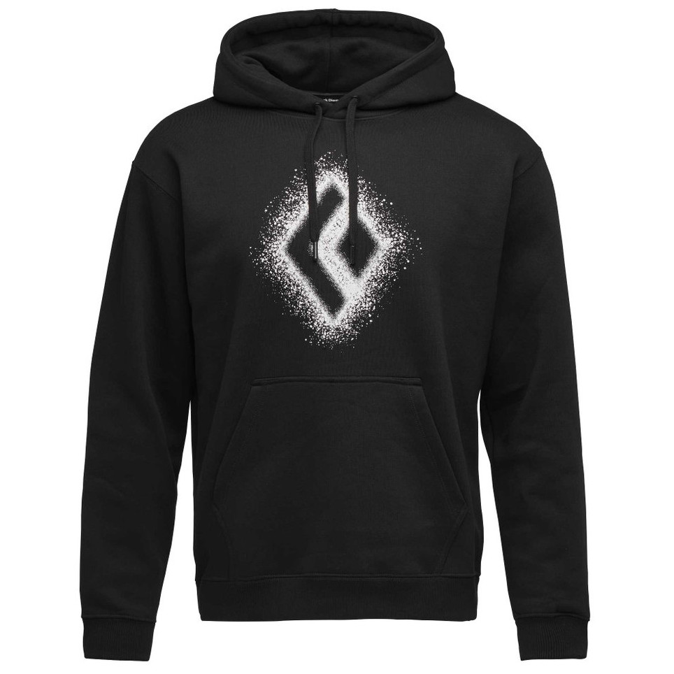 Męska bluza Black Diamond M Chalked Up 2.0 Po Hoody Rozmiar: L / Kolor: czarny