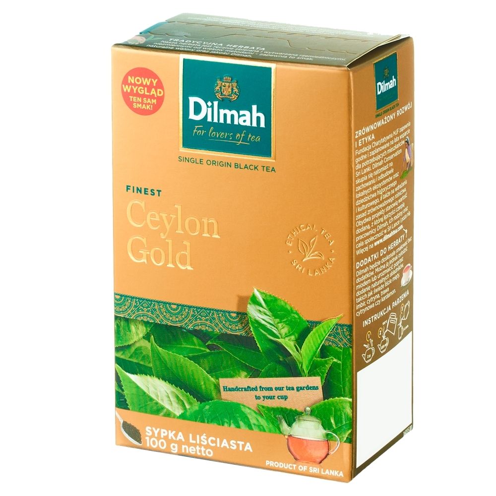 Dilmah Ceylon Gold 100 g liściasta 3432