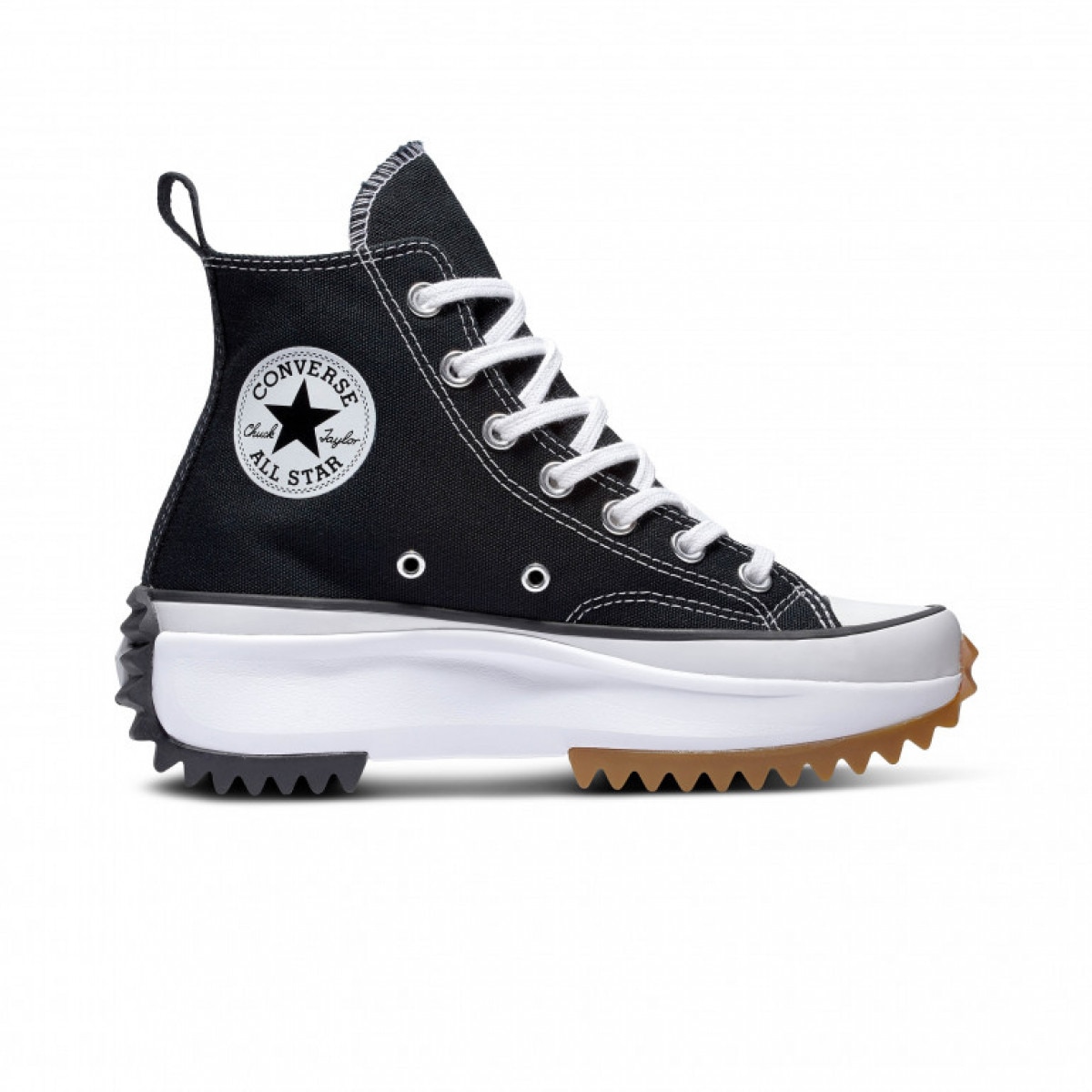 Damskie trampki na platformie Converse 166800C Run Star Hike - czarne - CONVERSE