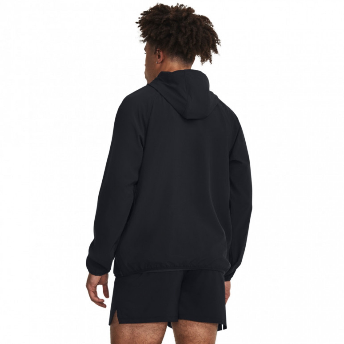 Męska kurtka treningowa Under Armour Project Rock Pjt Rock Unstoppable Jkt - czarna - UNDER ARMOUR