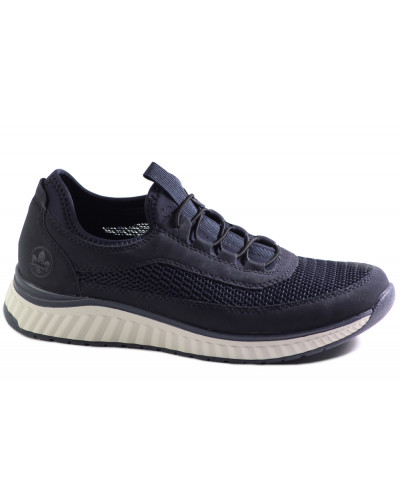PÓŁBUTY RIEKER - B0655-14 BLUE - Rieker