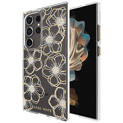 Case-Mate Floral Gems - Etui Samsung Galaxy S24 Ultra (Gold)