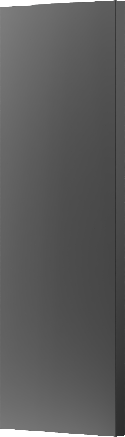 Mexen Flat VS20S grzejnik płytowy 1600 x 500 mm, podłączenie dolne środkowe, 993 W, antracyt - W6VS20S-160-050-66