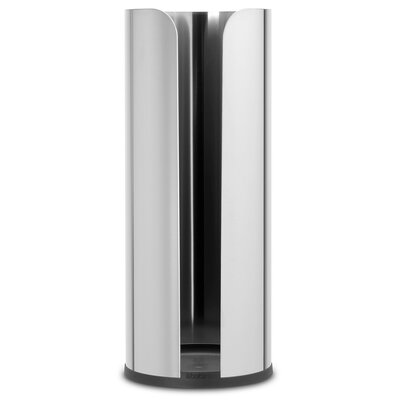 Brabantia Nowości Zasobnik na papier toaletowy ReNew Stal polerowana 280580 280580