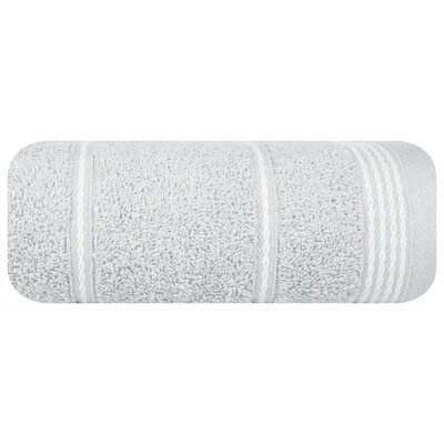 Ręcznik Kąpielowy Eurofirany Mira 05 500 g/m2 Srebrny 70x140