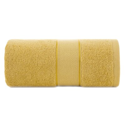 Ręcznik Kąpielowy 70 x 140 Liana 12 Musztarda
