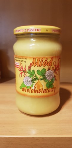 Miód wielokwiatowy 0,5 kg (ks. E. Marciniak)