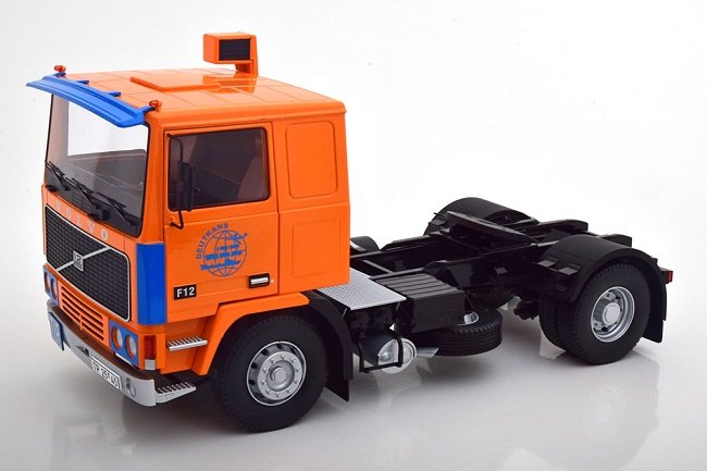 Roadkings Volvo F12 Truck Deutrans 1977 Orange B 1:18 180034