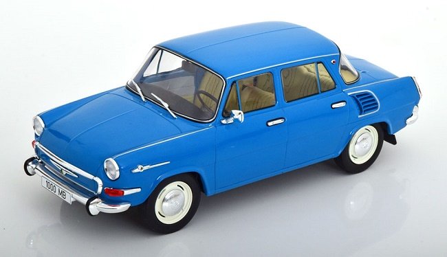 Mcg Skoda 1000 Mb 1964 Blue 1:18 18276