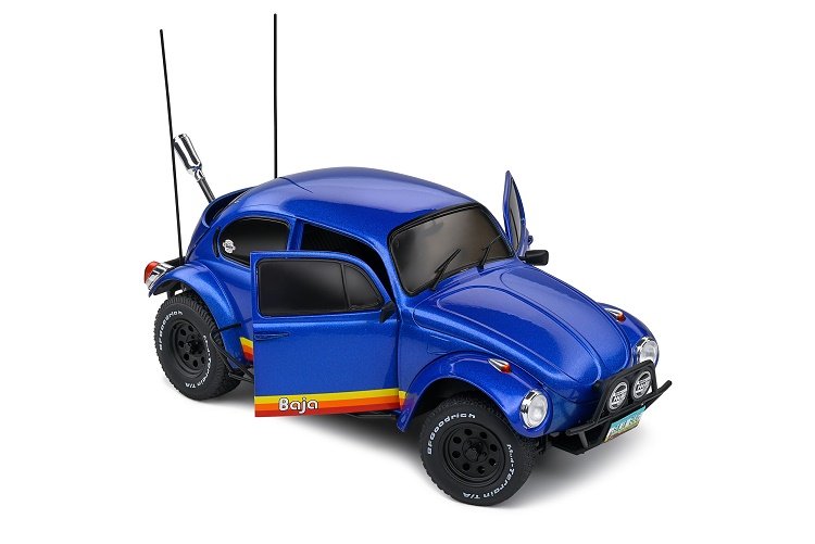 Solido Volkswagen Vw Beetle Baja 1975 Blue M 1:18 1809601