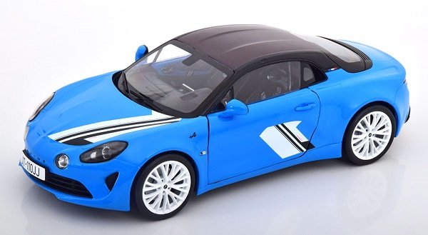 Solido Alpine A110 San Remo 73 2023 Blue Whi 1:18 1801625