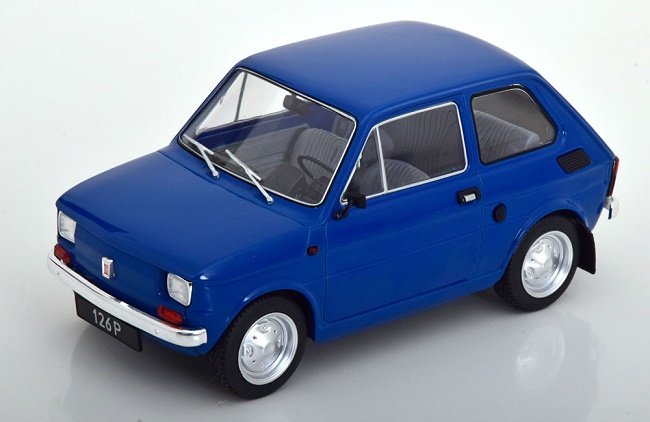 Mcg Fiat 126P Blue 1972 Maluch 1:18 18324