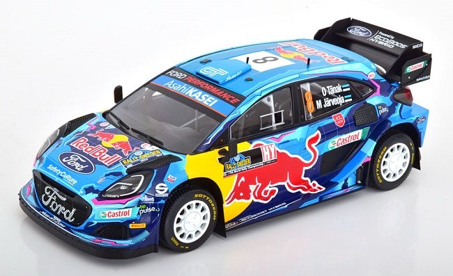 Ixo Models Ford Puma Rally1 2023 Sweden Rally Wi  1:18 18Rmc1