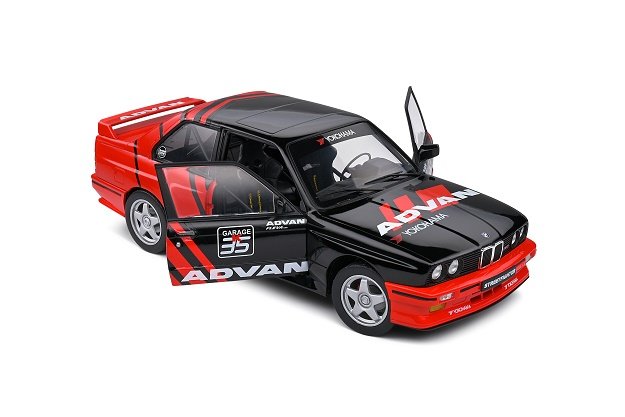 Solido Bmw M3 (E30) Advan Drift 1990 Black R 1:18 1801521