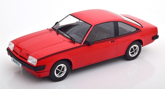 Mcg Opel Manta B Gt/J 1980 Red 1:18 18257